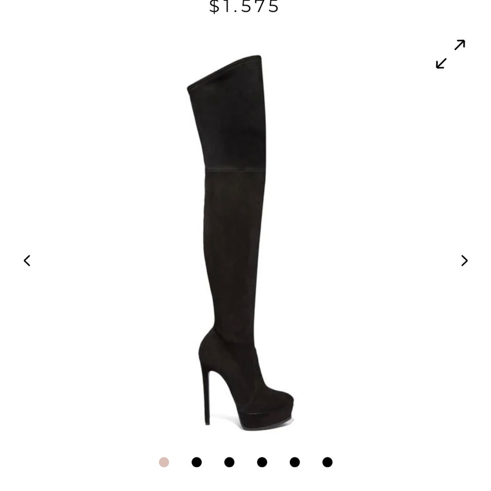 Casadei Flora thigh high boots 37
